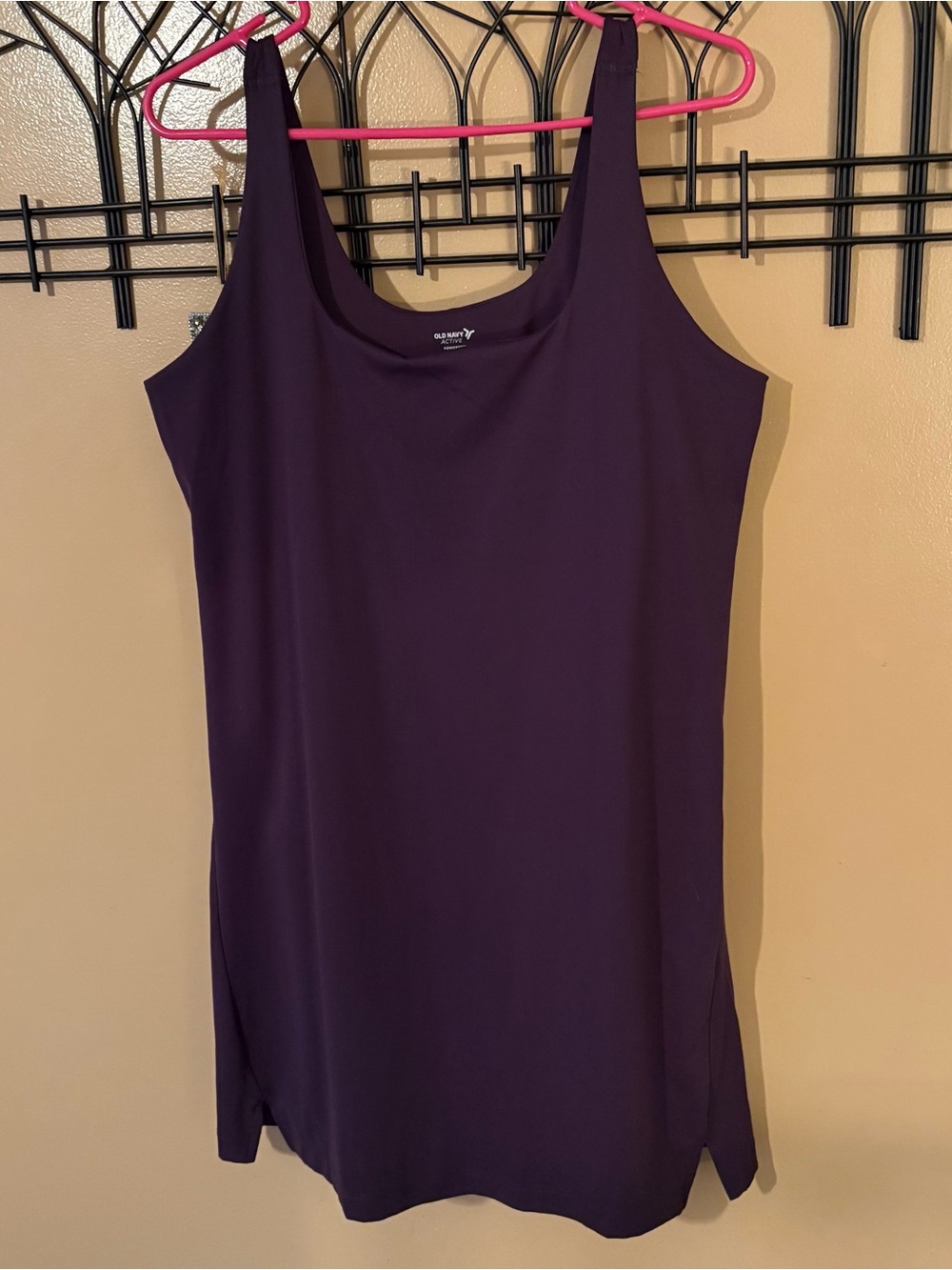 Old Navy PowerSoft Athletic Tennis Dress size XL dark purple